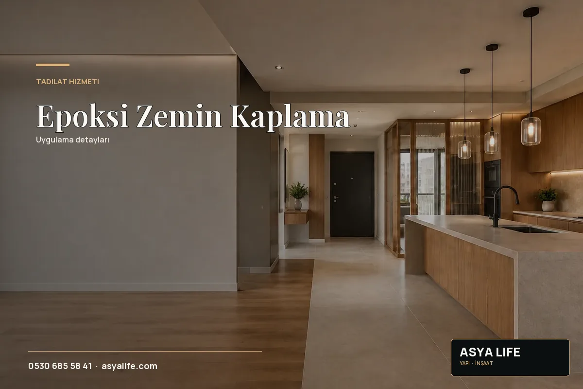 Epoksi Zemin Kaplama için Asya Life tarafından hazırlanan özgün temsili görsel - görünüm 2