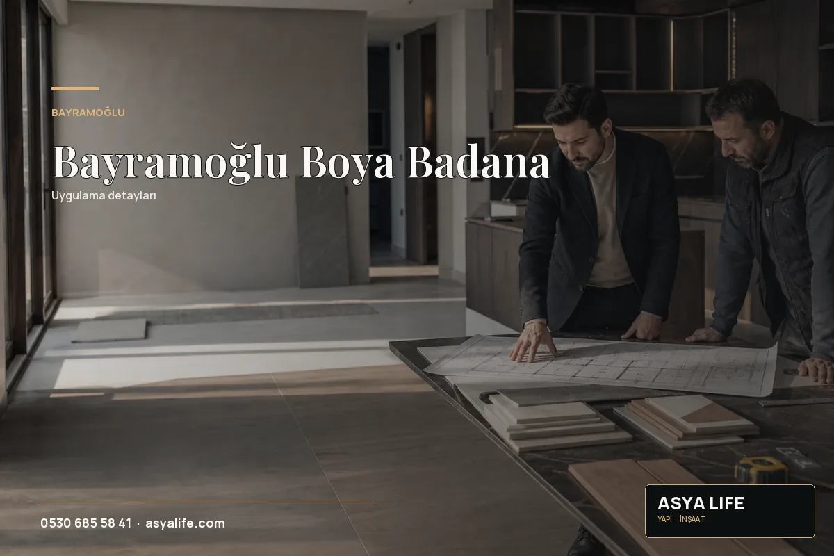 Bayramoğlu Boya Badana için Asya Life tarafından hazırlanan özgün temsili görsel - görünüm 2