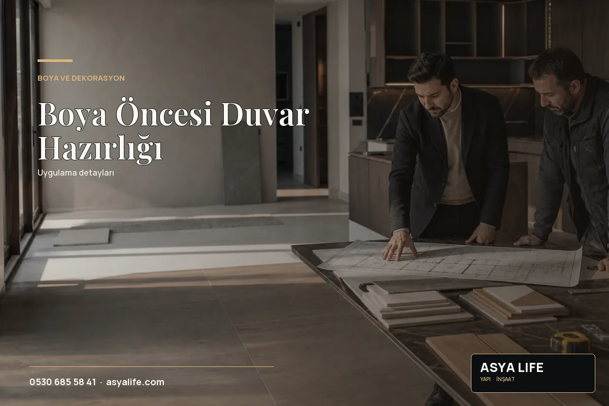 Boya Öncesi Duvar Hazırlığı için Asya Life tarafından hazırlanan özgün temsili görsel - görünüm 2