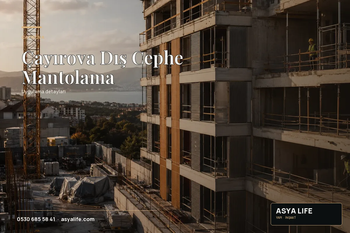 Çayırova Dış Cephe Mantolama için Asya Life tarafından hazırlanan özgün temsili görsel - görünüm 2