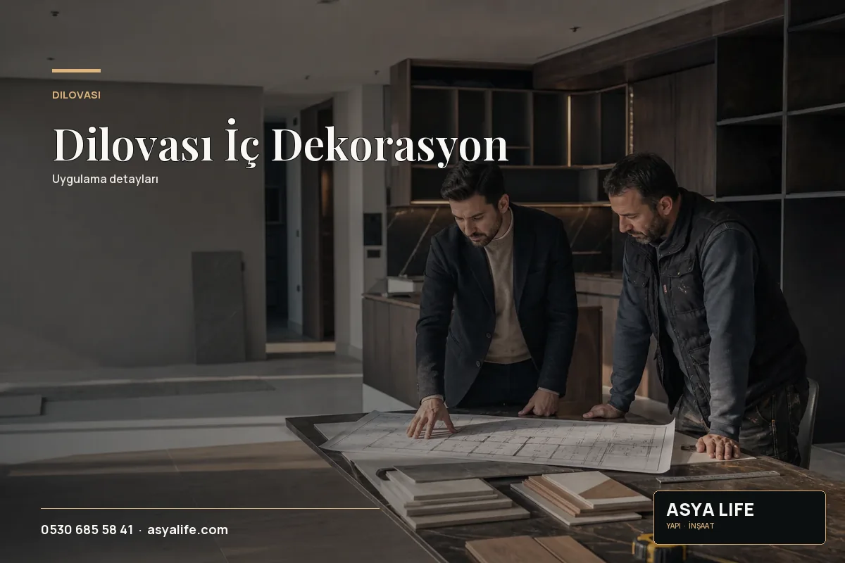 Dilovası İç Dekorasyon için Asya Life tarafından hazırlanan özgün temsili görsel - görünüm 2