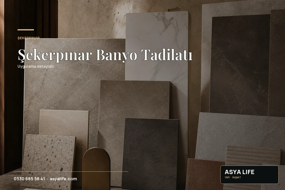 Şekerpınar Banyo Tadilatı için Asya Life tarafından hazırlanan özgün temsili görsel - görünüm 2